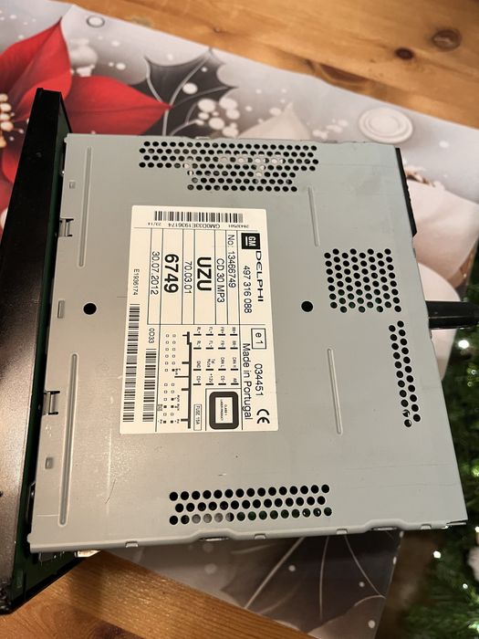 Radio CD opel corsa d