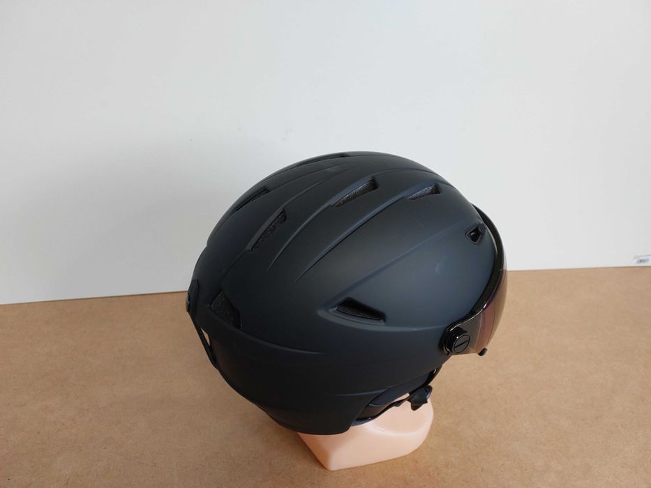 Nowy kask narciarski z szybką L 58 - 61 cm