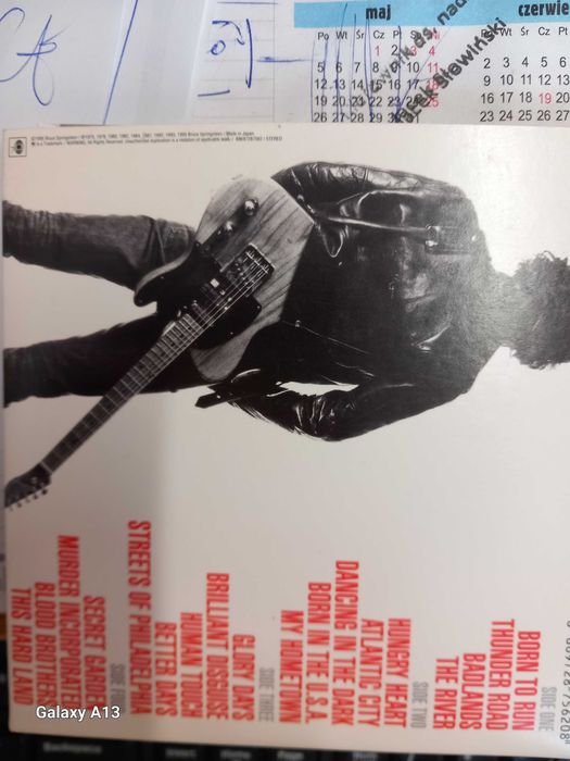 Bruce Springsteen greatest hits vinyl replica