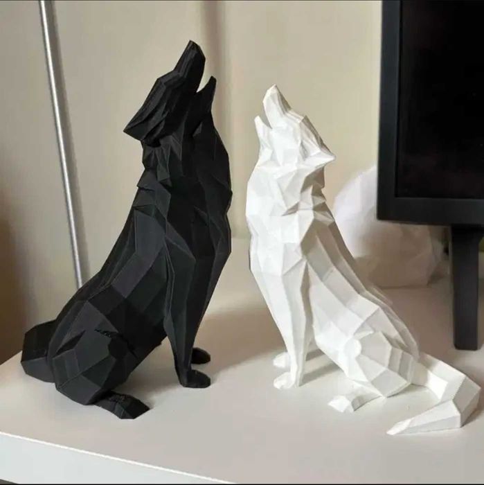 Декор для полички "Вовча пара" подарунок