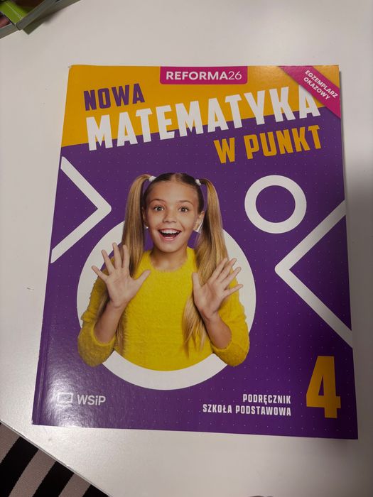 WSiP Nowa matematyka w punkt podręcznik do klasy 4