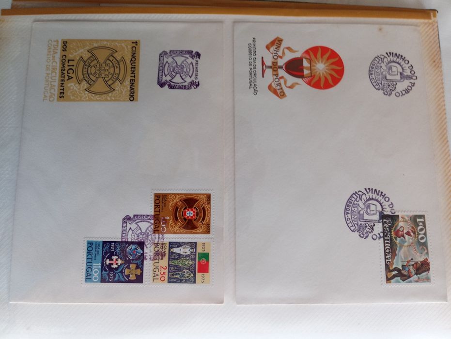 Envelopes CTT selos 1 dia