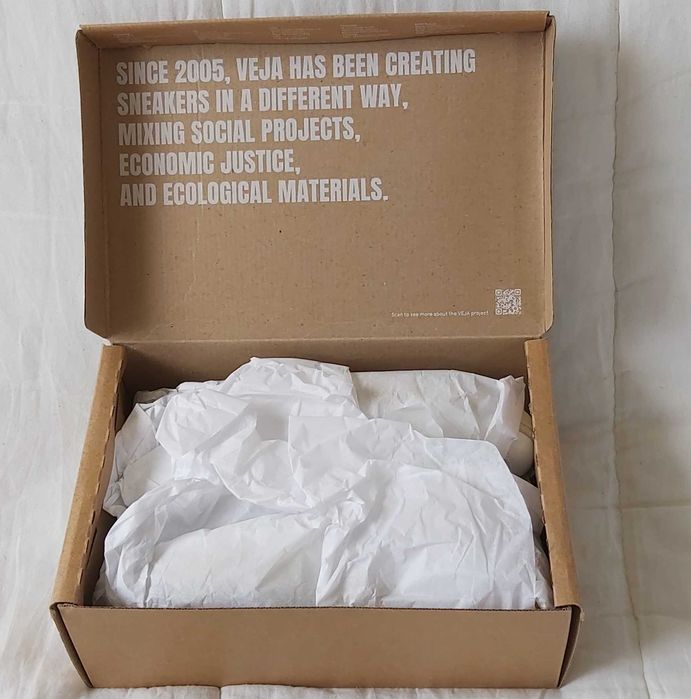 Ténis Veja V-10 B-Mesh White Natural Pierre, Tam. 37, Originais, Novos