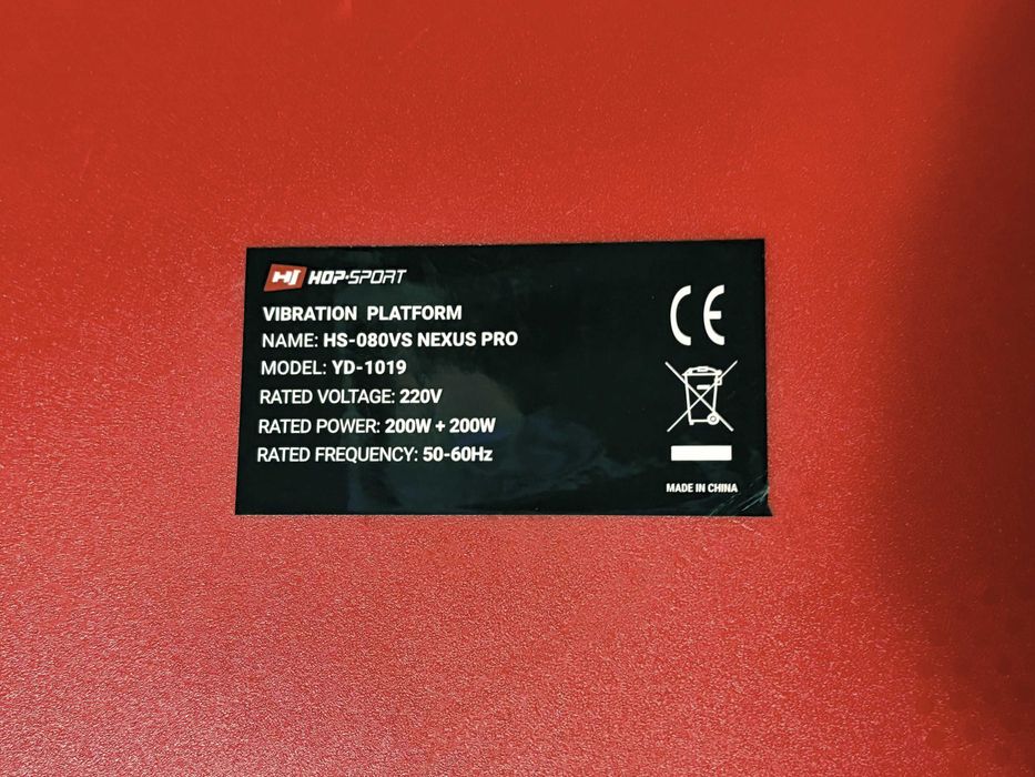 Platforma wibracyjna fitness trening odchudzanie Hop Sport Platforma
