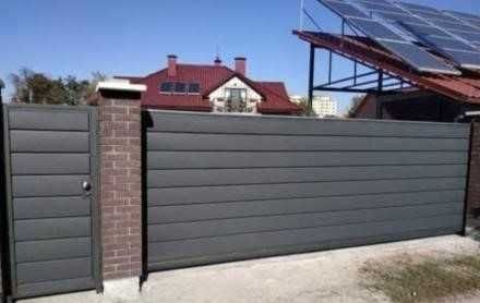 Відкатні ворота/Розсувні, откатные. Для самостійного збирання FU67