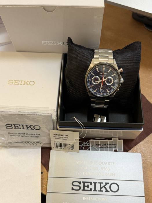 Годинник Seiko SSB407P1 CS Sports