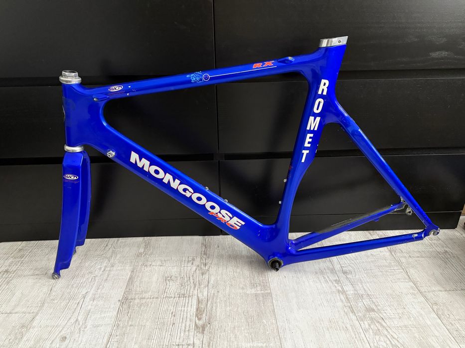 Rama + widelec Mongoose Pro Rx 7.7 Carbon Romet stery Shimano 600 ...