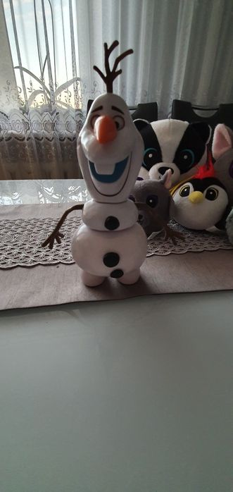 Komplet zabawek słodziaki+ panda + Olaf