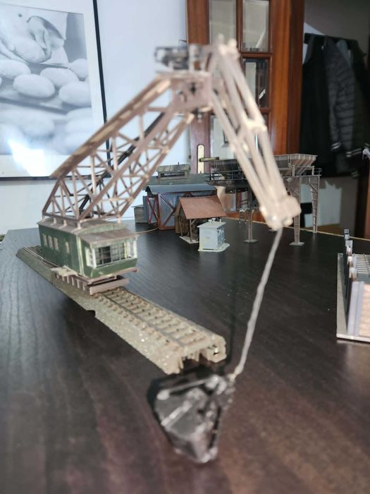 Terminal de carvão á escala de 1/87, para Modelismo