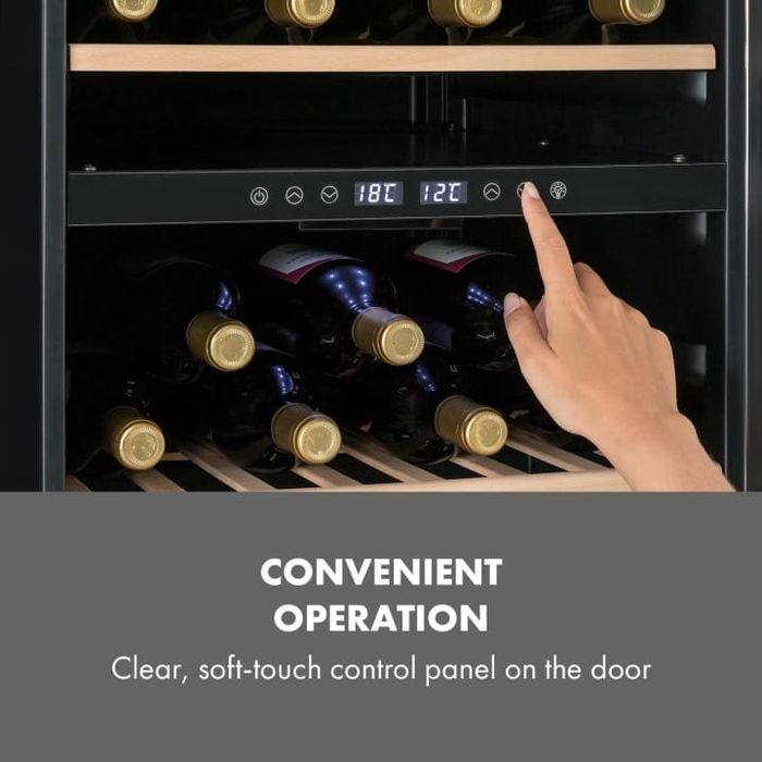 Lodówka Winiarka Chłodziarka Na Wino Klarstein Vinamour na 45 but.