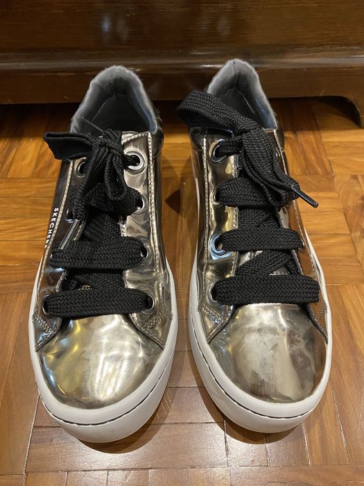 Ténis Sheckers Prateados