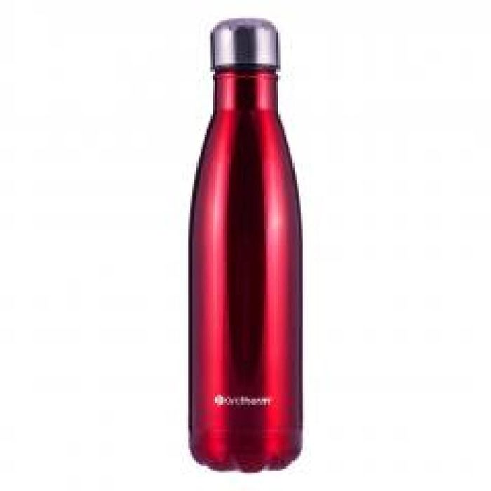 Butelka termiczna czerwony metalic