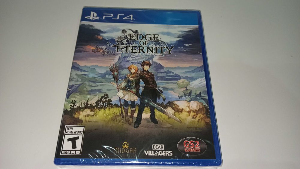 ps4 EDGE OF ETERNITY gra jRPG, dobra fabuła turowy system walki, Folia