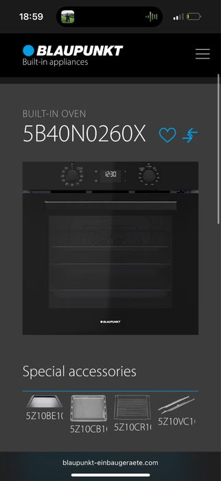 Nowy piekarnik Blaupunkt  71 l, 8 funkcji, pyroliza | Gwarancja | 4tyś