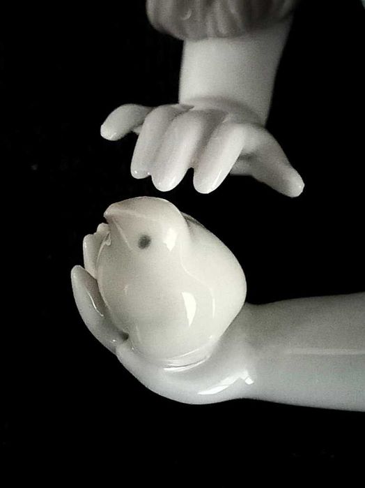 Редкая испанская фарфоровая статуэтка Лладро, идельное состояние.