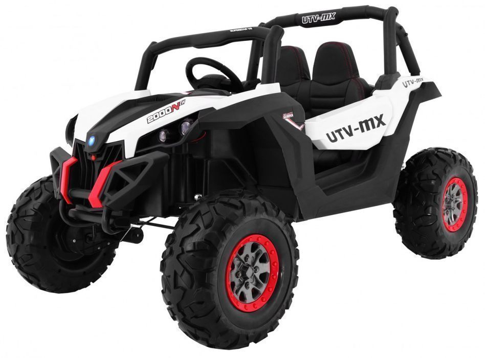 Buggy SuperStar 4x4 dla dzieci z pilotem - BIAŁY