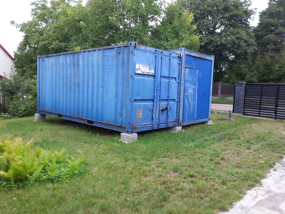 kontener, pom. magazynowe 15 m2