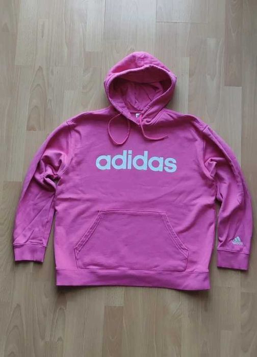 adidas Bluza damska Essentials Hoodie Pink FT H07801
