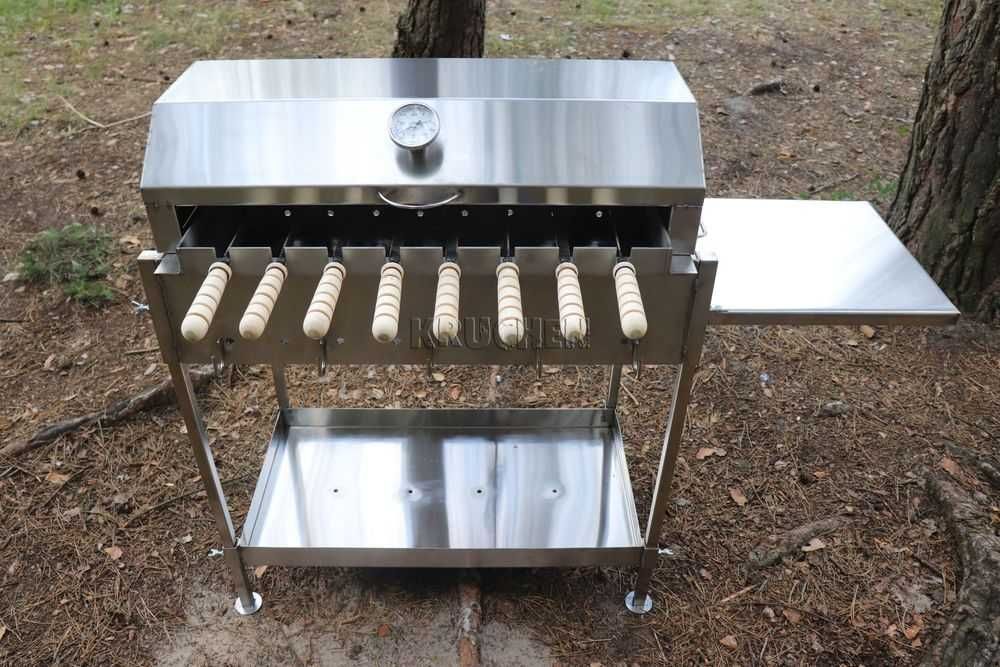 Мангальний комплект з електроприводом з Нерж - Мангал Кручень шампурів