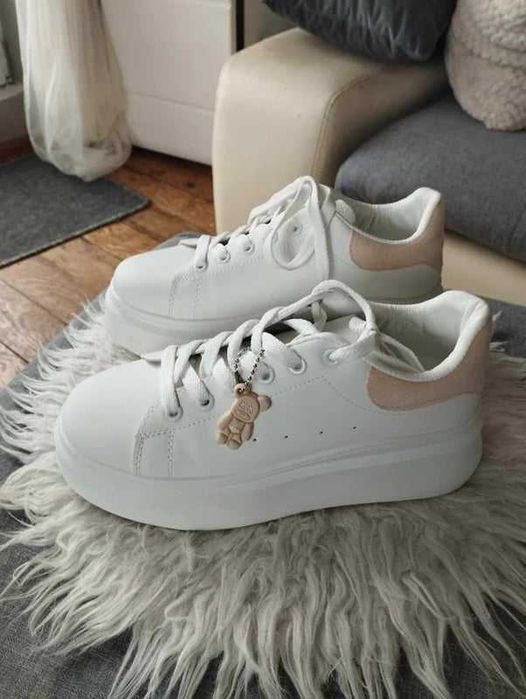 Snakersy na platformie Seastar Blue