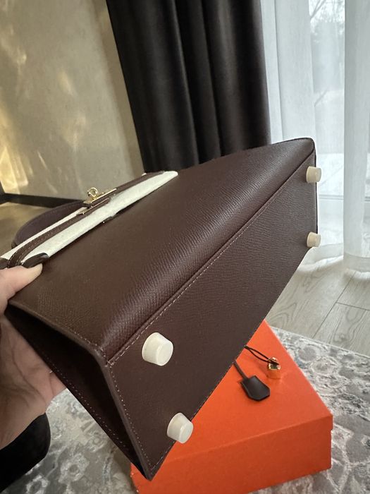 Продам сумку Hermes Kelly 25 chokolate