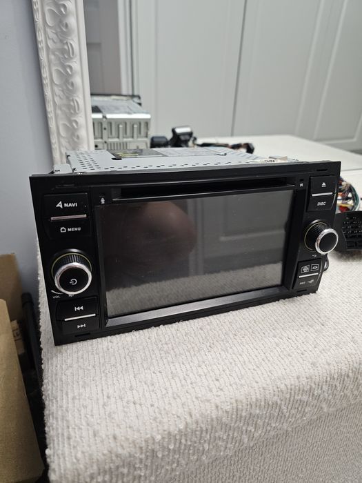 Radio samochodowe czarne Car play Android auto Nawigacja radio Ford Kuga 1 generacja