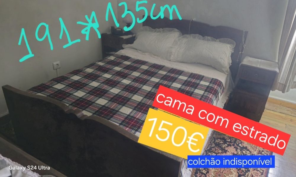 Cama casal completa