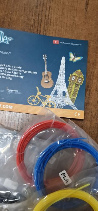 Пластик PLA для 3D ручки 10 мотків