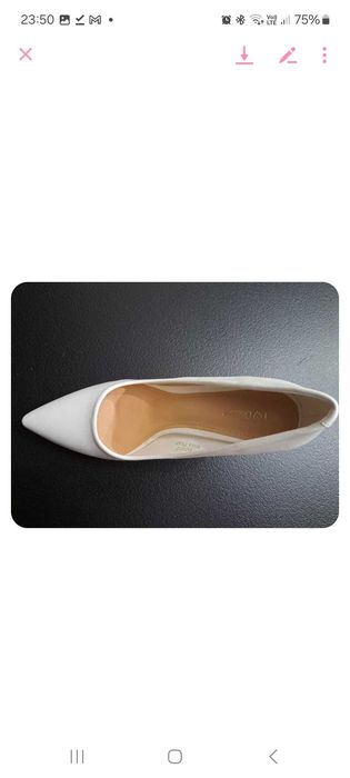 Nowe buty białe 39