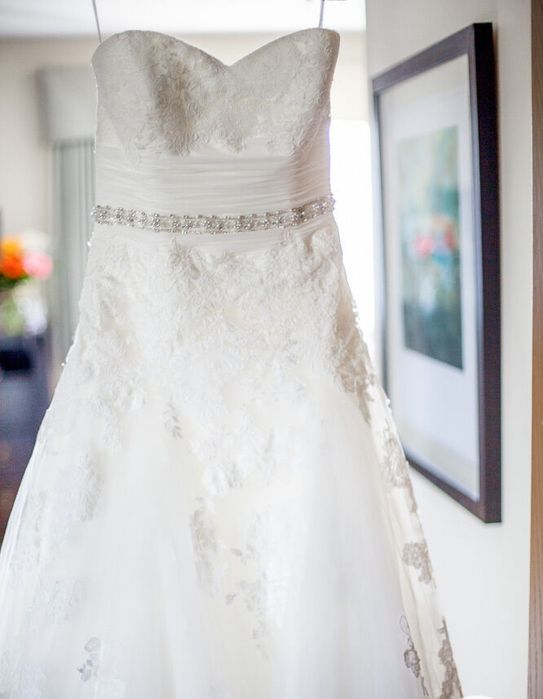 SUKNIA ślubna r. 36-38