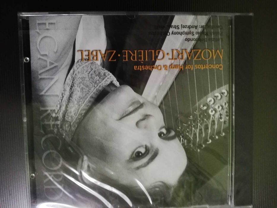 płyta CD Mozart Gliere Zabel. Egan Records nowa i zafoliowana.