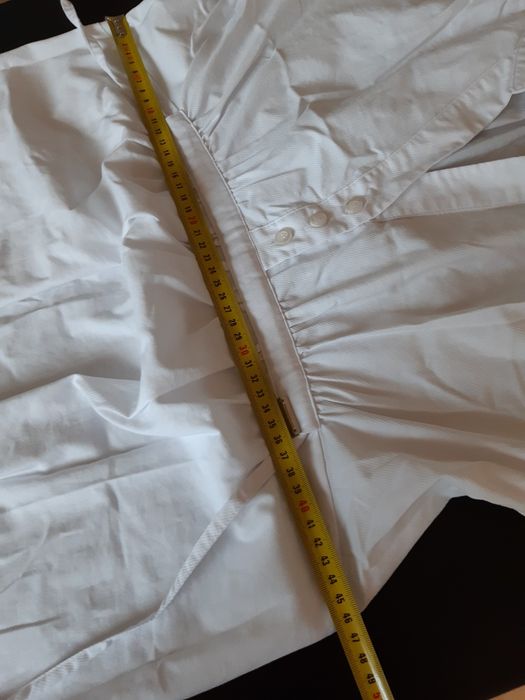 Biała koszula ciążowa r.M Happy mum - Delika shirt