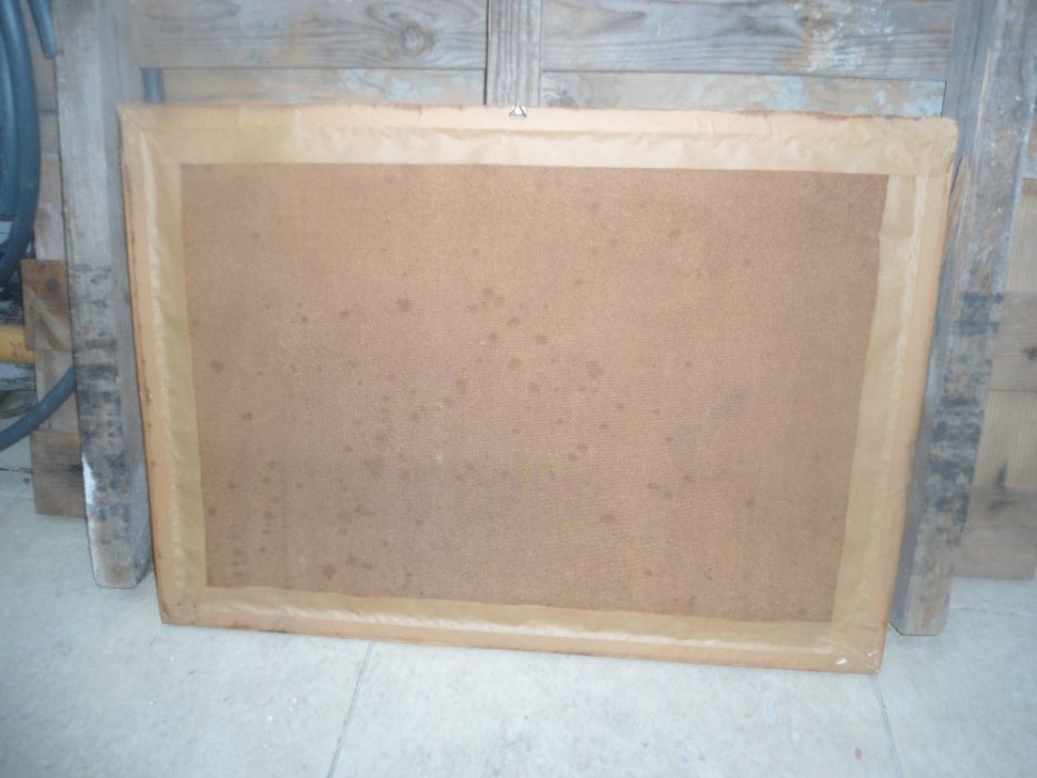 cavalos , quadro antigo grande , impressao