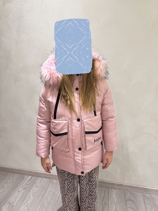 Зимова куртка для дівчинки