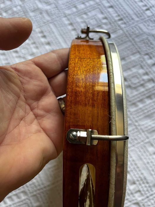 Pandeiro de couro 10 polegadas Luthier