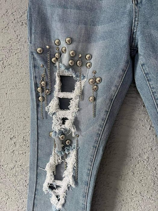 Spodnie jeansy Monday rozmiar L