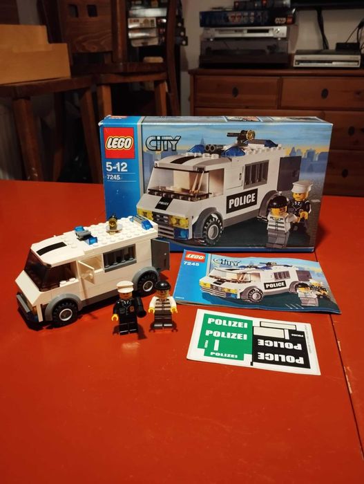 Lego Police 7245 Transport Więźnia