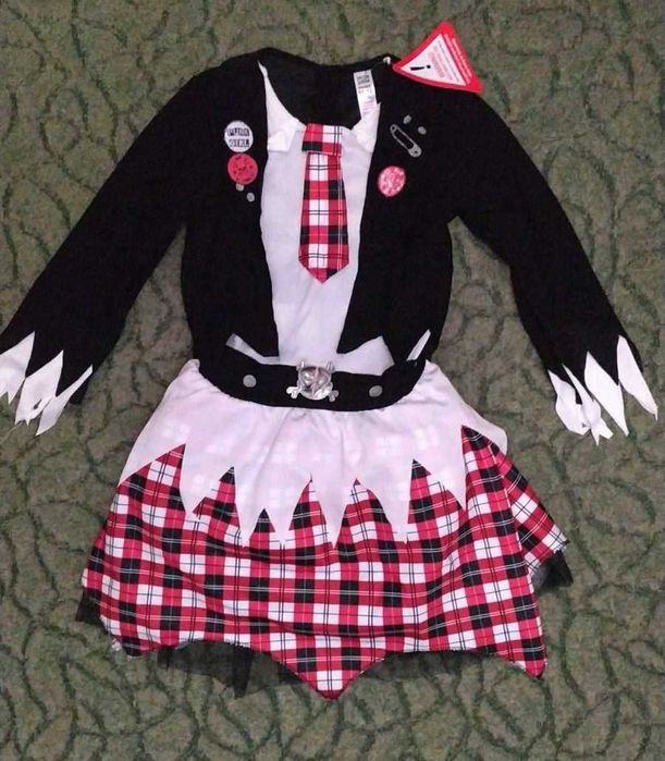 Карнавальное платье школьницы, Монстер Хай на 11-12 лет, новое