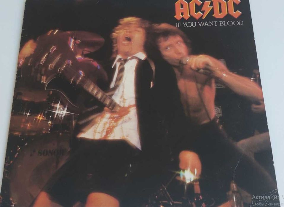 платівка AC/DC – If You Want Blood You've Got It
