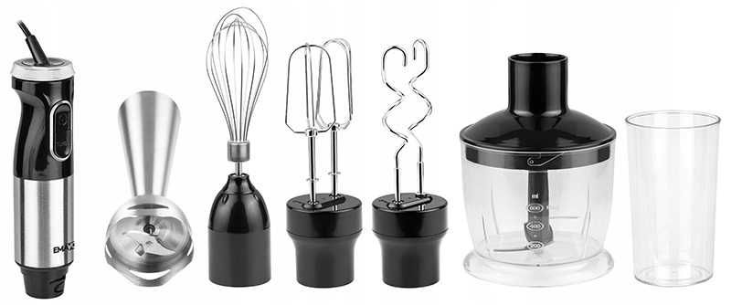 Blender wielofunkcyjny ręczny Emavo EMABLE47005 czarny 1000W