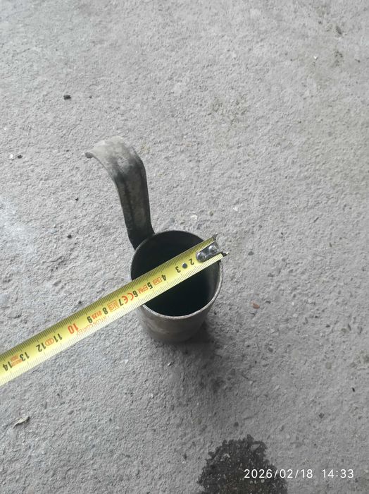Stara miarka aluminiowa