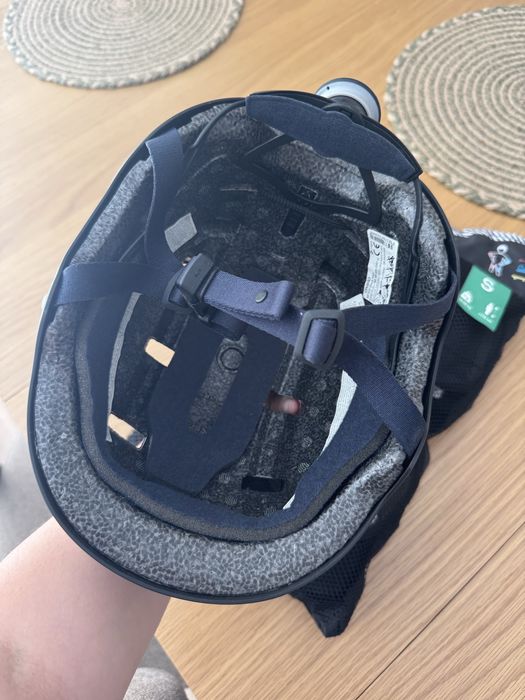 Capacete e proteçoes