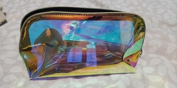 Модная полупрозрачная косметичка, дорожная портативная