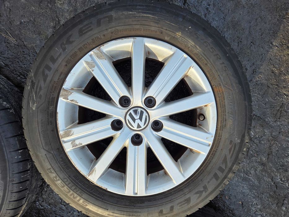 VW SEAT SKODA AUDI koła alufelgi 5x112 195/65 r15 22r.