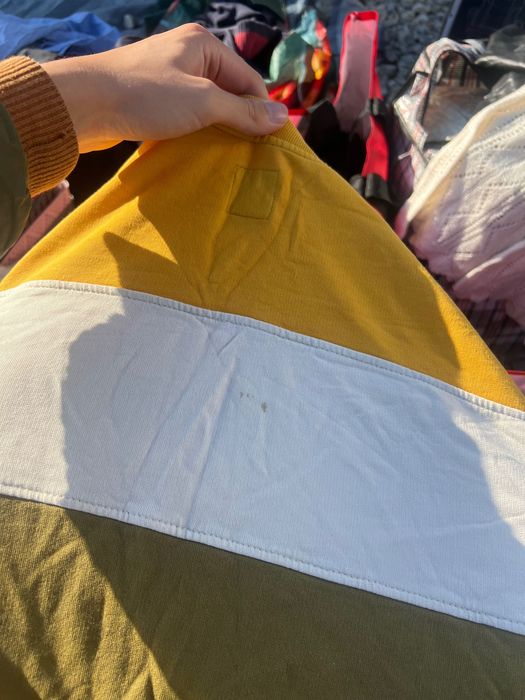 Żółto-zielony sweter Vans, rozmiar M. męskie