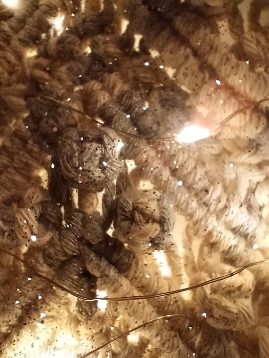 Árvore de Natal em macramê