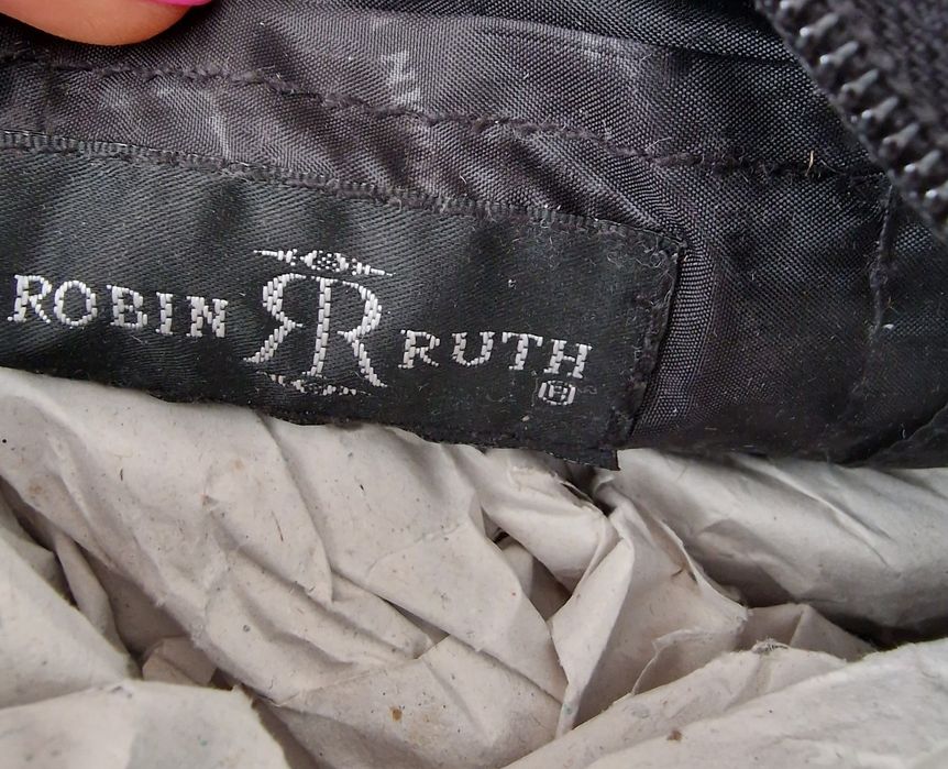 Torba na ramię lakierowana"Robin Ruth".