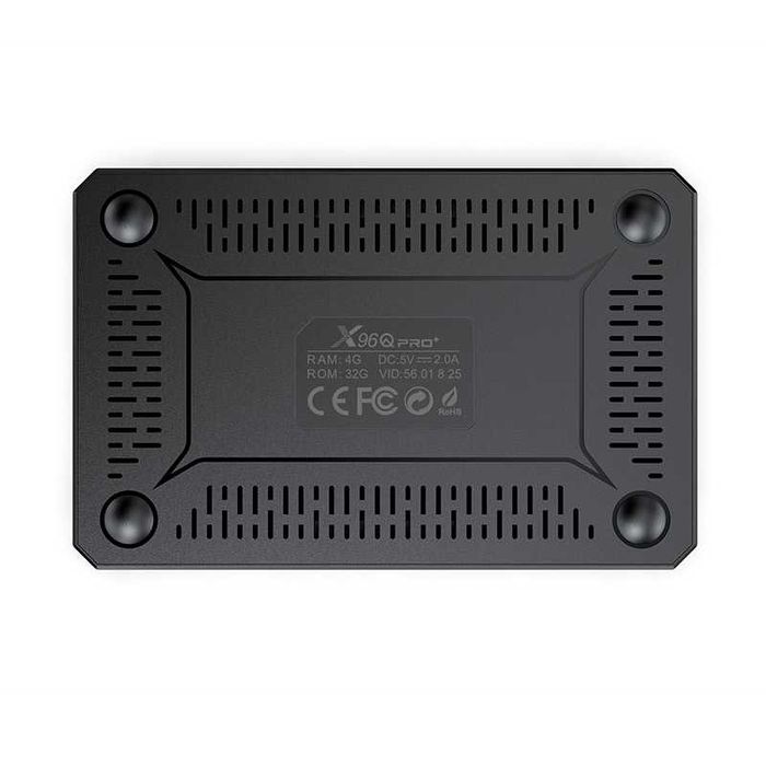 Смарт ТВ приставка X96Q Pro+ Plus 4/32 Гб Smart TV Box Android 14
