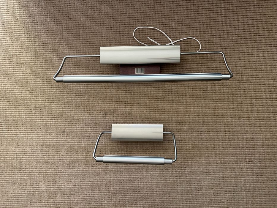 Apliques de parede cromados