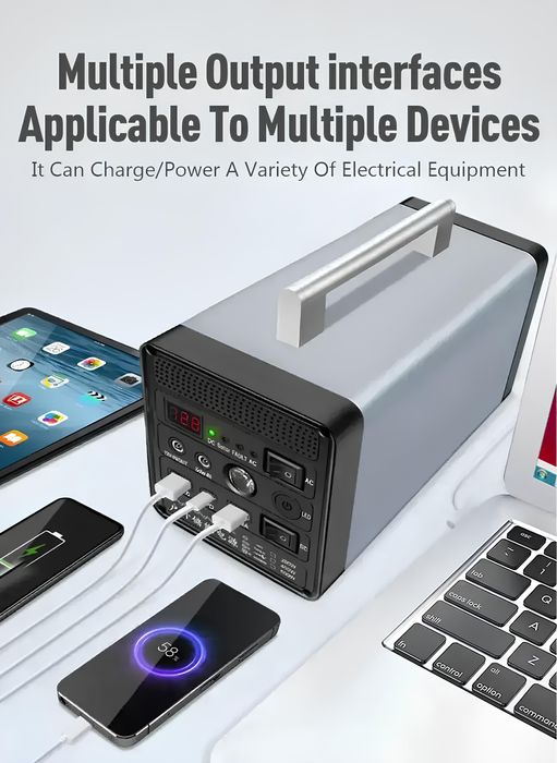 PowerBank Портативная Зарядная станция Yachu 12,8V 400W STATION 150000